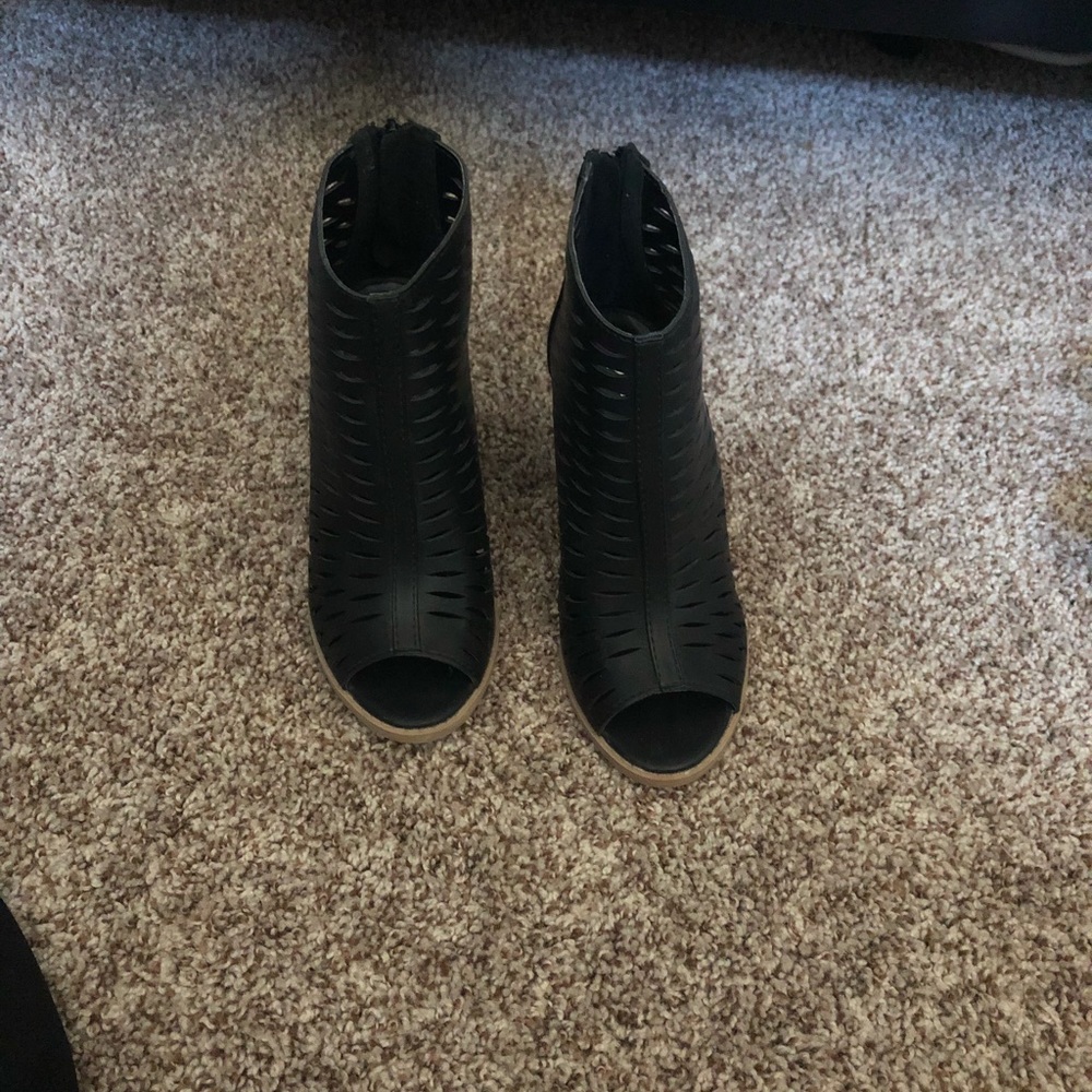 Black booties